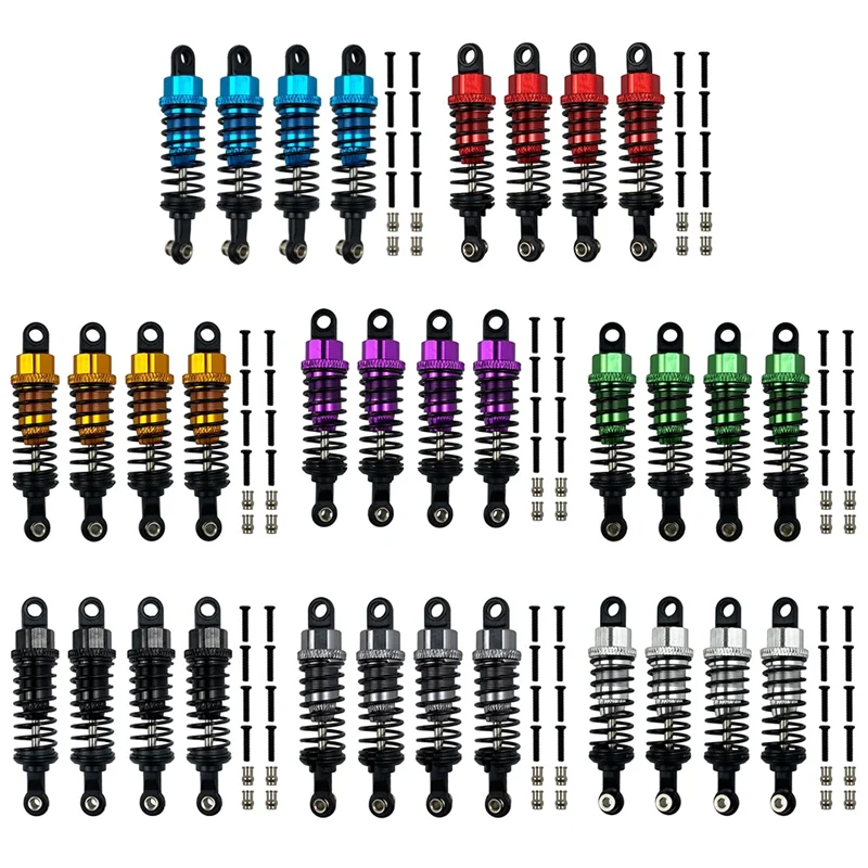 

4 шт., металлический амортизатор для Wltoys A959 A959-B A949 A969 A979 K929 1/18