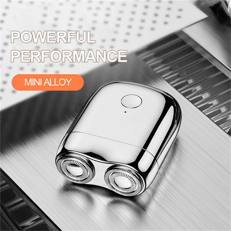 

Водонепроницаемая портативная Мужская бритва с USB, дизайнерская умная перезаряжаемая дорожная портативная электробритва, магнитный резак ...