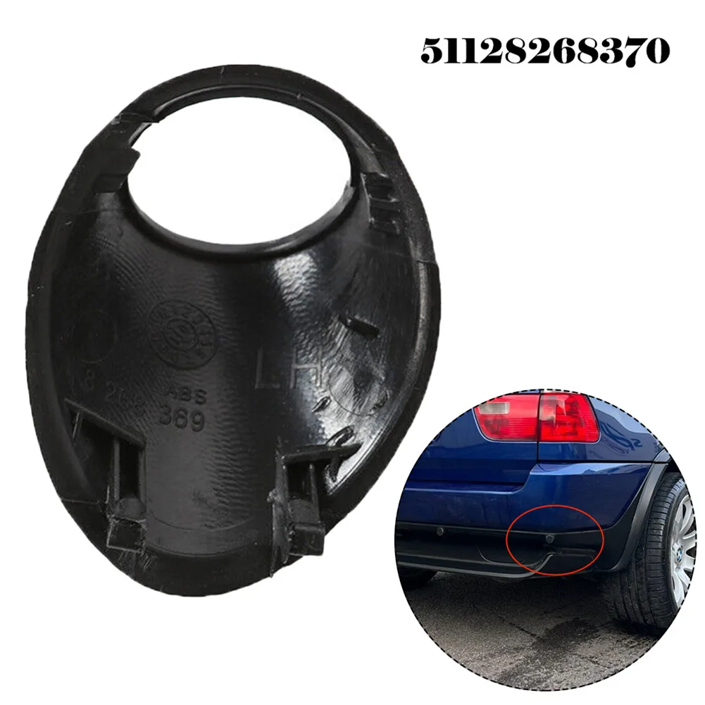 

Outer Decor Cover Trim 1pcs 51128268370 Accessories Black Parking Sensor Parts Plastic Rear For Bmw X 5 E53 00-06