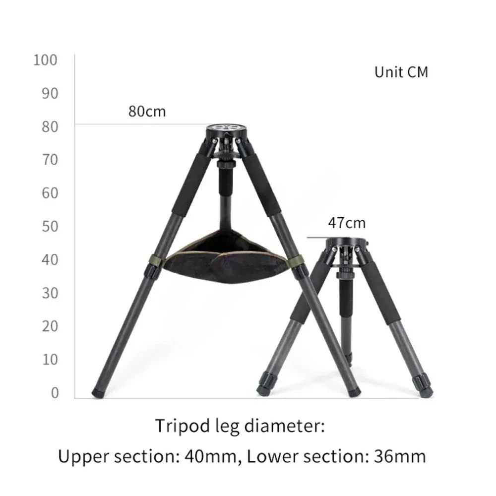 Штатив TC40 из углеродного волокна — подходит для Harmonic Equatorial Mount AM5 IOptron и т. д.