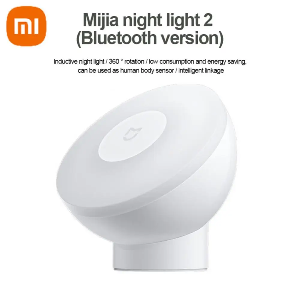 

Mijia Bluetooth Compatible Smart Light Human Body And Light Sensor 3-in-1 Bathroom Bedroom Smart Power Human Body Sensor Light