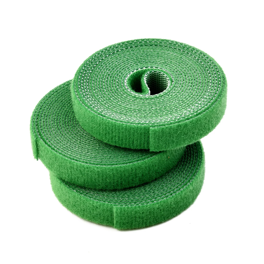 

3 Rolls Twine Tie Green Tape Nylon Plant Ties Hook And Loop Garden Supports Bamboo Cane Wrap Support Garden Accessor