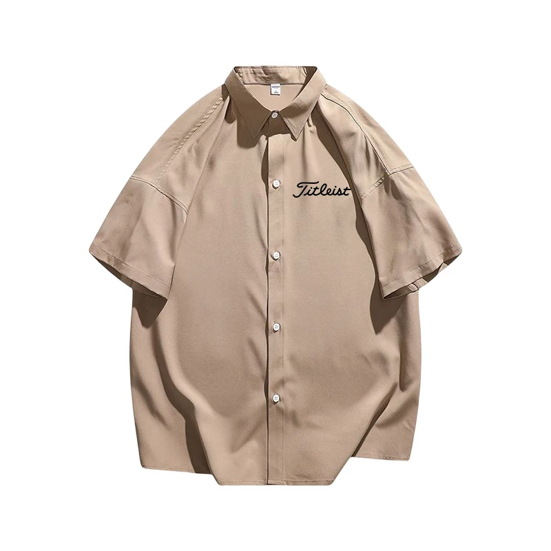 2023 New Men Golf Shirts Summer Golf Top Malbon Golf Bucket Hat Short Sleeve Fashion men Loose Golf Clothing