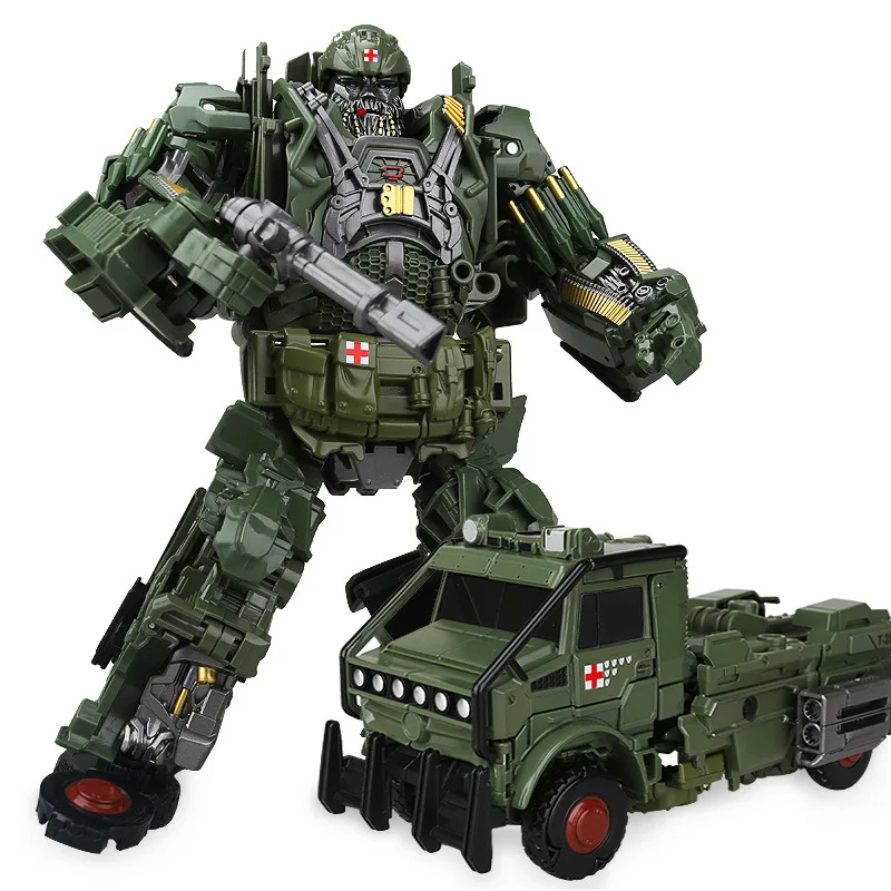 Фото Weijiang негабаритная металлическая часть MW-003 The Last Knight Hound Transformation фигурка игрушки-роботы 25 см №1