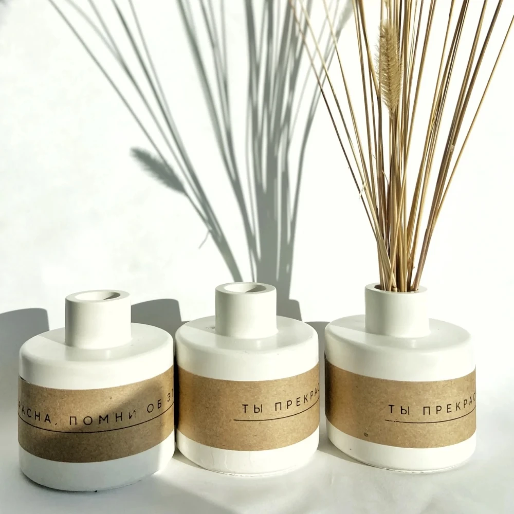 Флакон с ароматом глиняные силиконовые формы для самостоятельной сборки