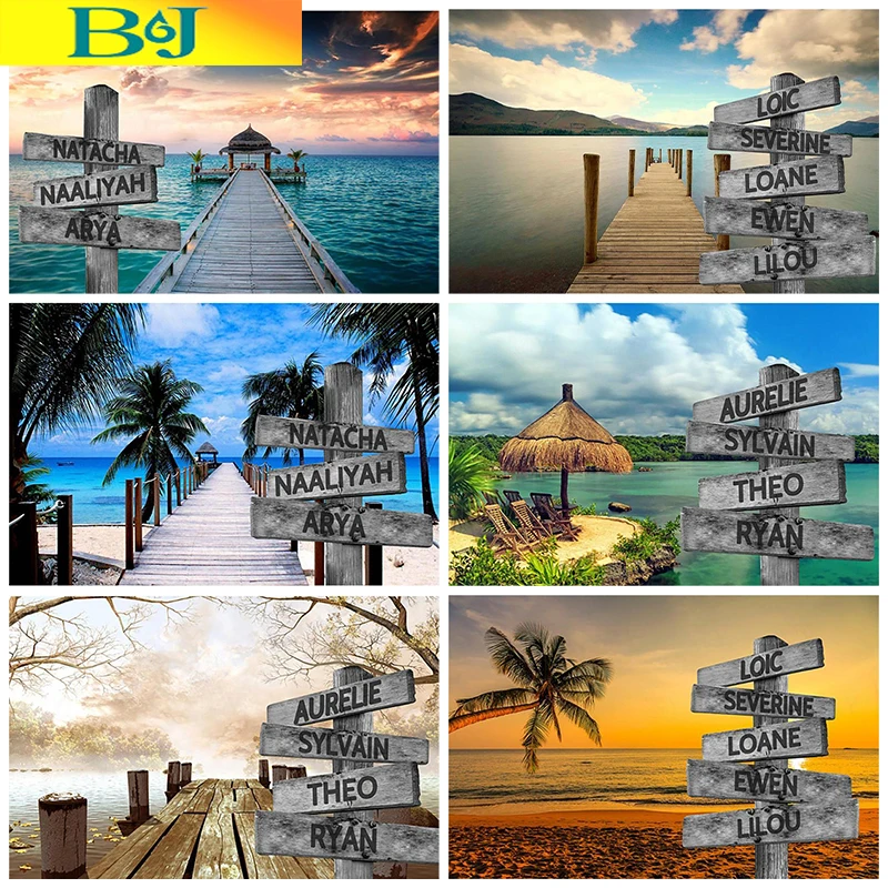 

Набор для алмазной вышивки с надписью «Love Bridge»