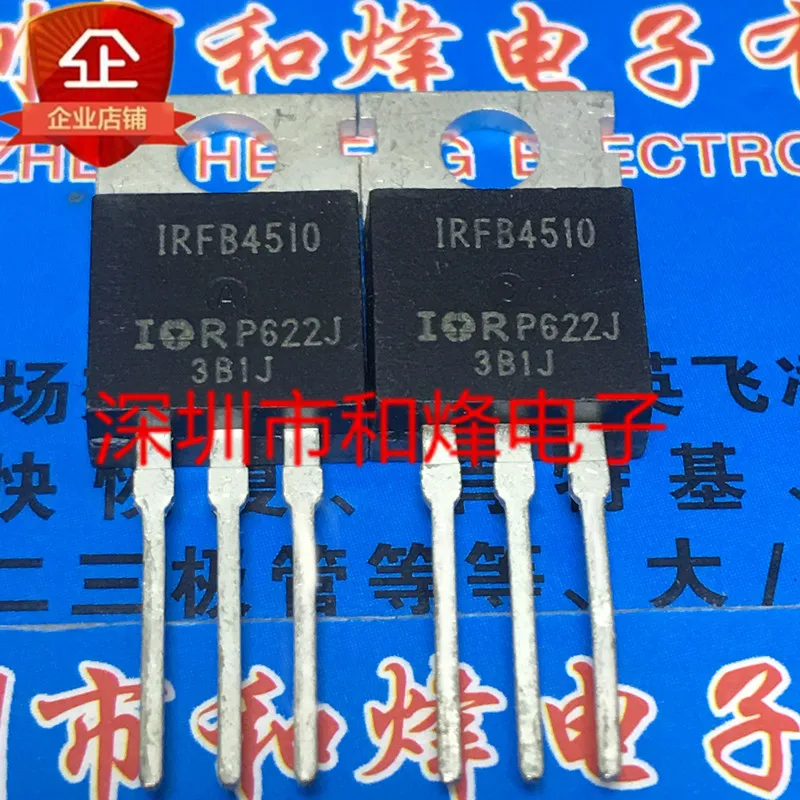 

5PCS-10PCS IRFB4510 TO-220 100V 62A ORIGINAL ON STOCK