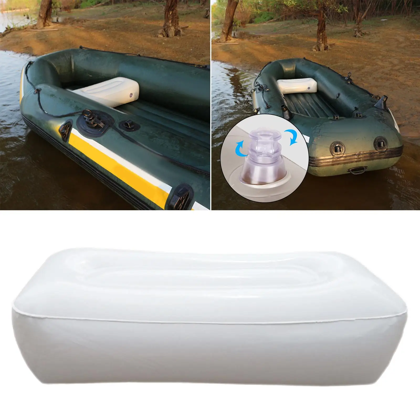 

Inflatable Outdoor Kayak Fishing Boat Seat Air Cushion Accessories