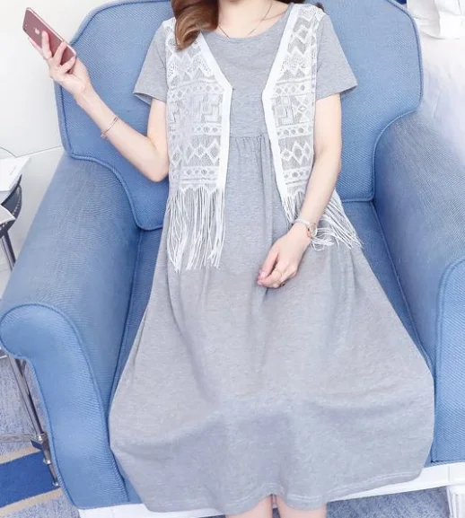 

2022 T Shirt Shirt New Mom Big Size Funny Girl Maternity Loading Pregnant gray Clothes Women Baby