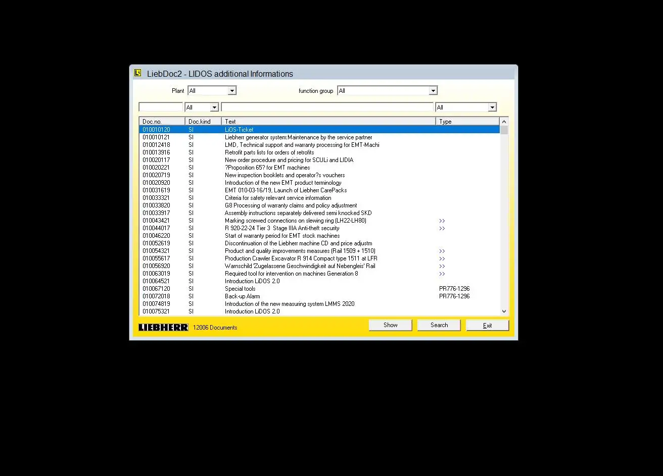 Дополнительная информация о DVD-плеере либхер Liebdoc2 автономный 03,2022 Lidos