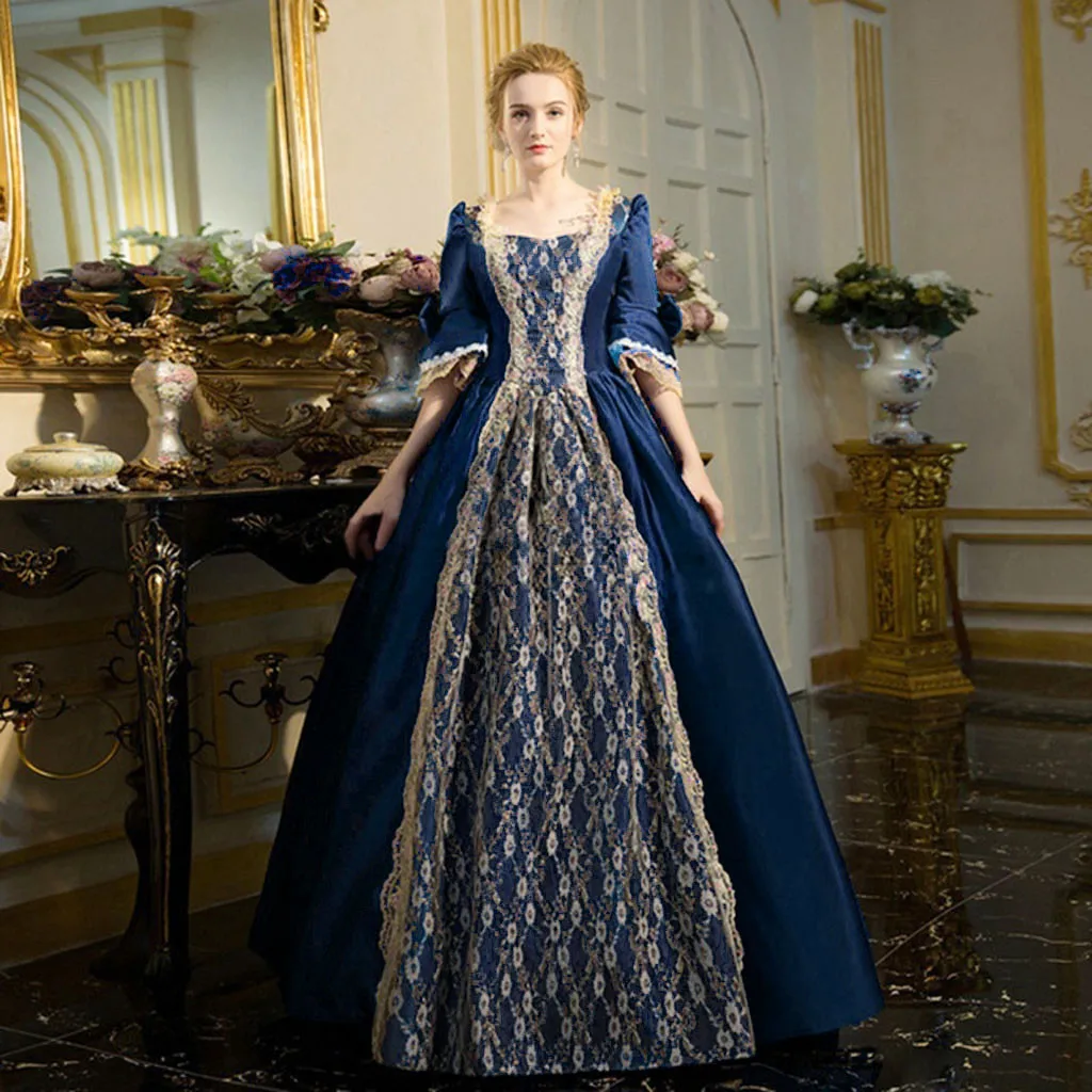 

Lolita Party Princess Dress Sleeve Womens Gothic Retro Dress Vintage Half Court Women's Dress