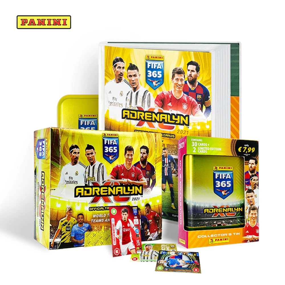 Panini 2020/21 ФИФА 365 Adrenalyn XL TCG Звездная карточная коробка футбольный мяч звездная