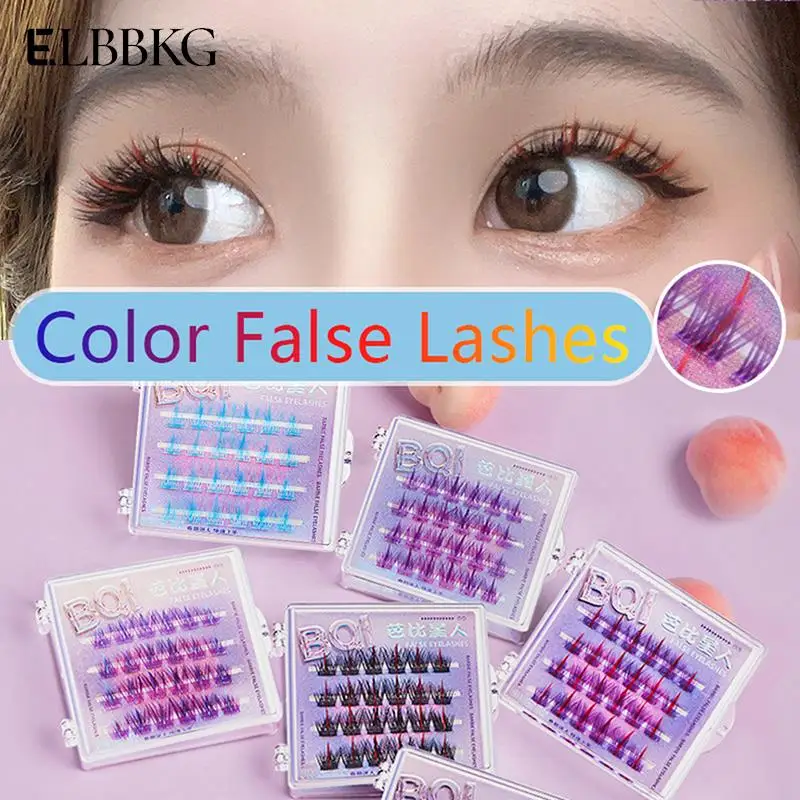 

24 шт./коробка, Объемные Накладные ресницы