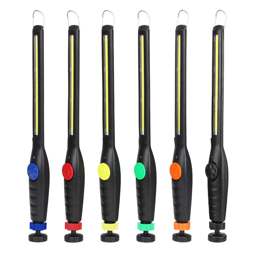 

Work Light Micro USB Cordless COB LED Emergency Flashlight Portable Travel Attachable Torch Lamp for Outdoor Red