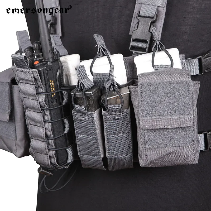 Emersongear Chest Rig D3CR Rapid Assault Armor 5,56 Подсумок для рации Страйкбольный охотничий жилет-переноска Боевой тактический нейлон (art.: 3920cf1ca3dea) - 3920cf1ca3dea