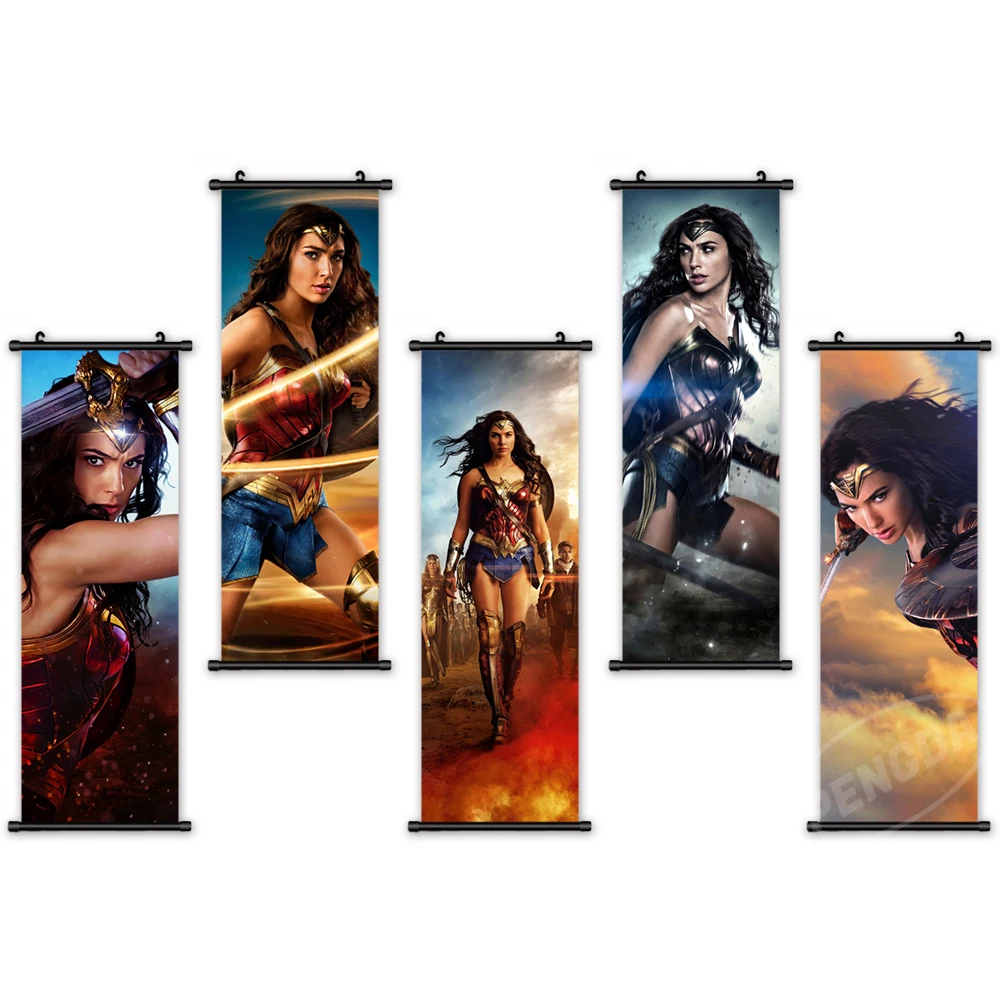 Настенный постер с изображением женщины-чудо Дианы принца | Дом и сад