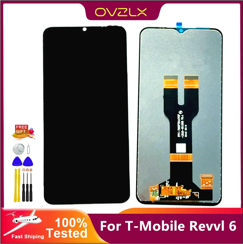 6 52 дюйма для T-Mobile REVVL 5G TMAF025G ЖК-экран сенсорный дигитайзер в сборе