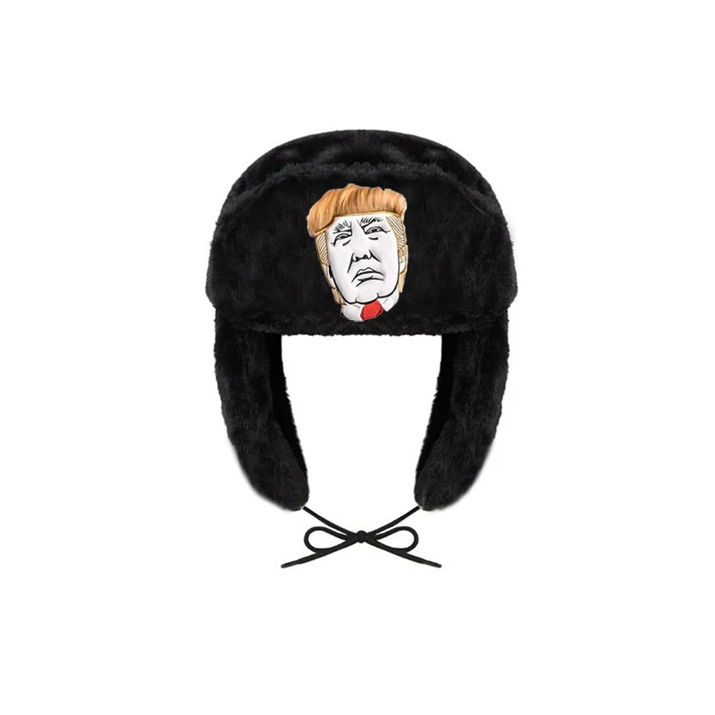 Шляпа Трампа 2024 шляпа Дональда возьмите Америку MAGA США зимняя теплая