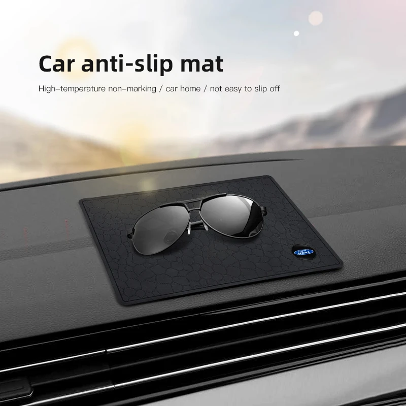 Приборная панель автомобиля липкий противоскользящий коврик из ПВХ силиконовый