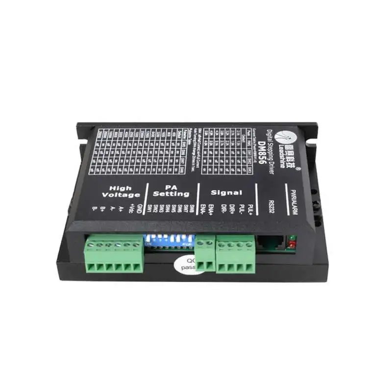 Драйвер DM856 2-фазный 57 86 цифровой драйвер шагового двигателя 20-80 В постоянного