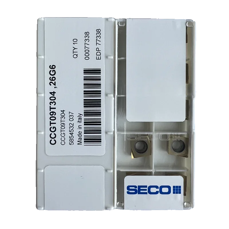 Оригинальное лезвие CCGT09T304 26G6/Карбидное CNC 10 шт.