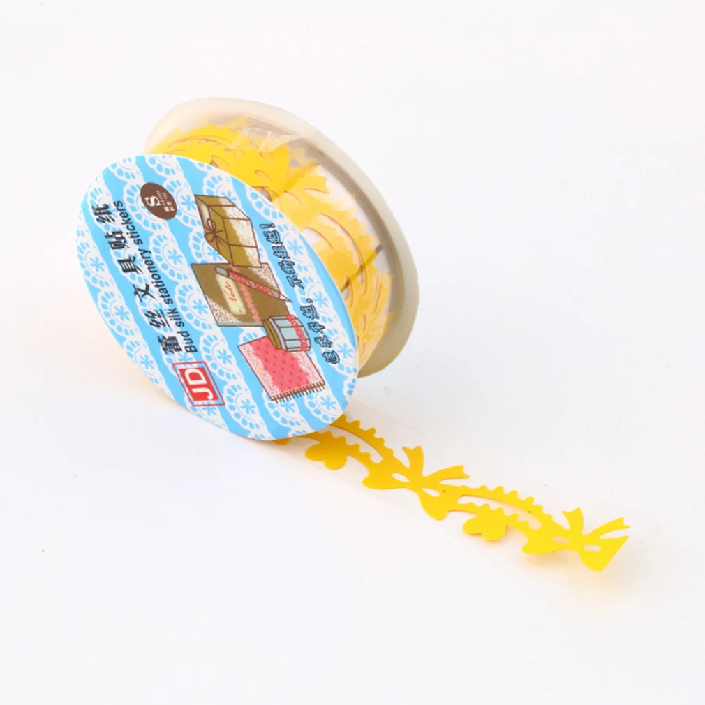 

Fllower Lace Washi Tape DIY Notepad Switch Decorative Sticky Paper Masking Tape Self Adhesive