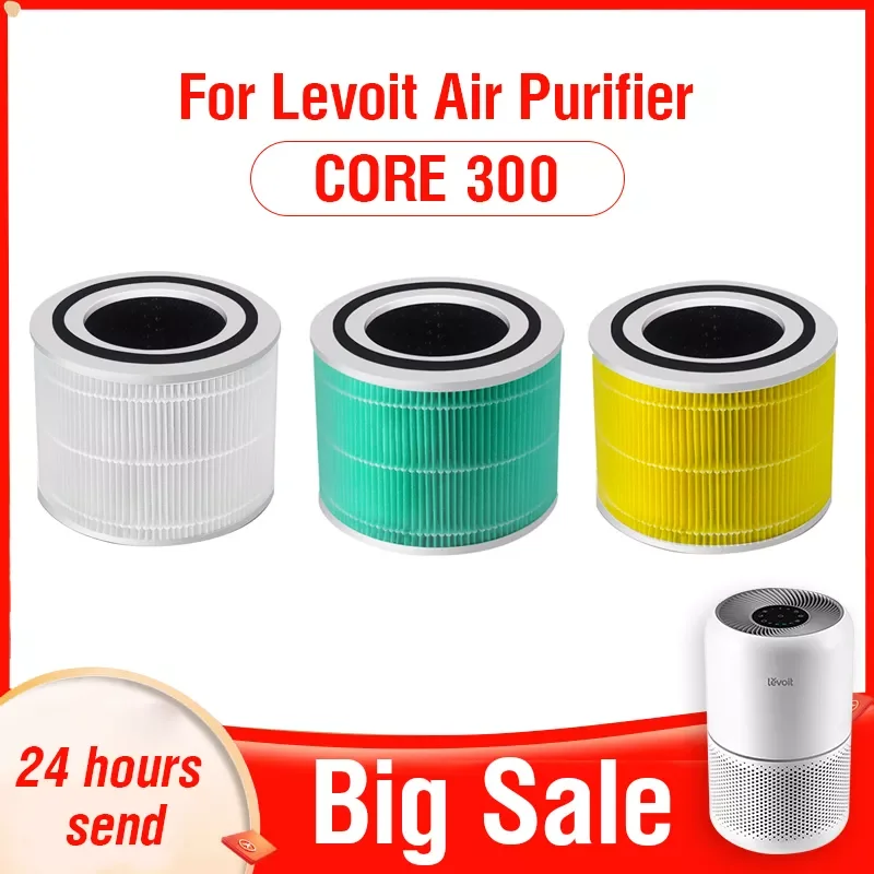 

PM2.5 Hepa Filter for Levoit Air Purifier Core 300 Levoit Activated Carbon Filter Core 300 Levoit Air Purifier Filter Core 300