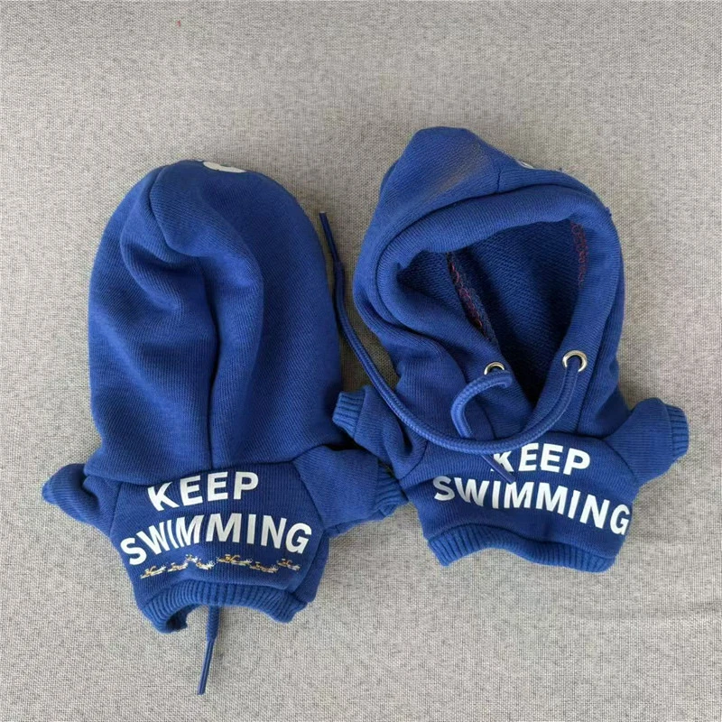 Фото Новый корейский K-pop светоотражающий держатель для ключей Blue Keep Swimming (не брелок), подарки для фанатов, коллекция №1
