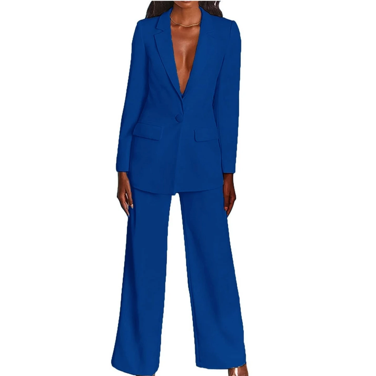 (Jacket+Pants) Formal Women Suit Set 2 Pieces Casual Tuxedo One Button Slim Fit Girl Suit For Party Prom Custom Made