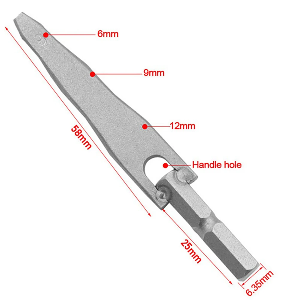 

1PC High Speed Steel Copper Pipe Swaging Tool Screwdriver Drill Bit Aluminum Tube Expander Accessor For Copper Tube Swaging Bit