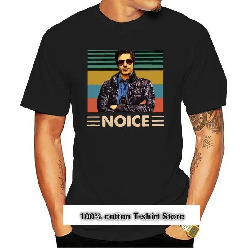 

New Jake Peralta Brooklyn 99 Noice T Shirt Black Cotton Men S-3Xl Style Round Tee Shirt