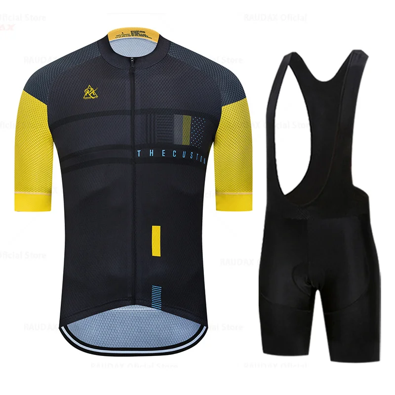 

2023 New Outdoors Pro Racing Breathable Anti-UV Summer Cycling Jersey and Vest Suit Sport Mtb Bicycle Men's Cycling Clothing