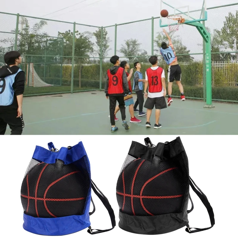 

Basketball Backpack Oxford Cloth Shoulder Messenger Bag Volleyball Football Bag