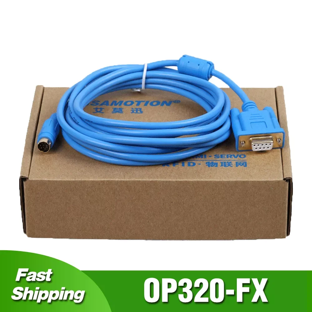 

MD204-FX OP320 OP320-A for Xinje MD204L OP320-FX Touch Panel HMI for Mitsubishi FX Series PLC Programming Cable
