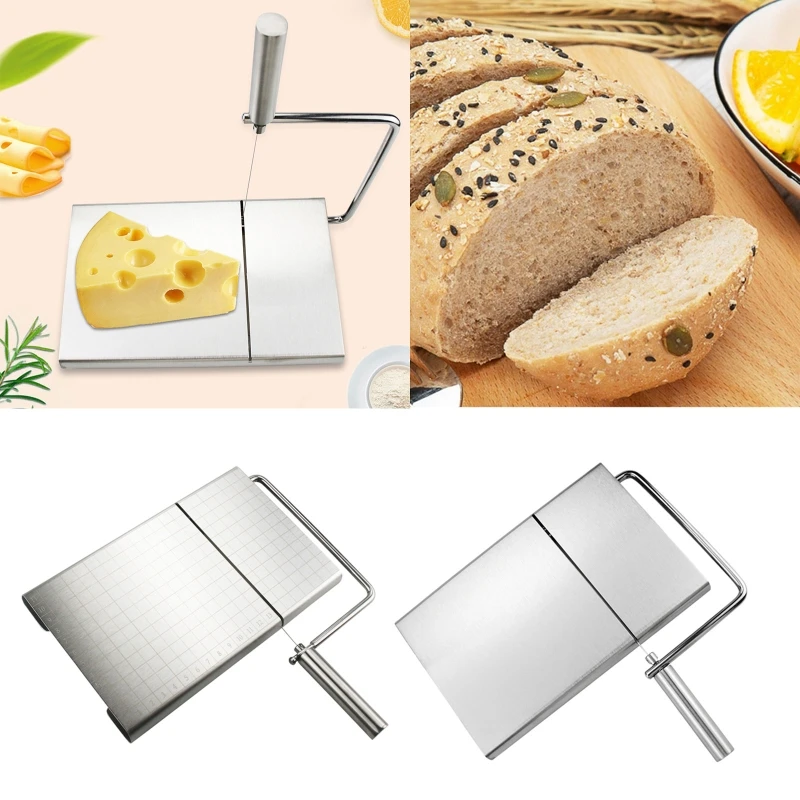 

Stainless Steel Cheese Slicer Butter Cutter Slicer Hard Butter Cutting Kitchen Tool Baking Accessories for Cheese Butter
