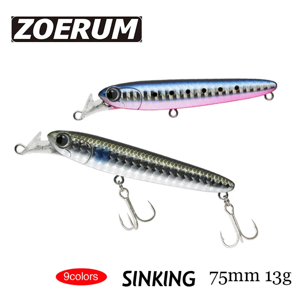 

Trout Minnow Fishing Lure Japan Pesca Mini Slow Sinking Wobblers Artificial Fishing Lures Jerkbait Hard Jerk Bait Perch Fish