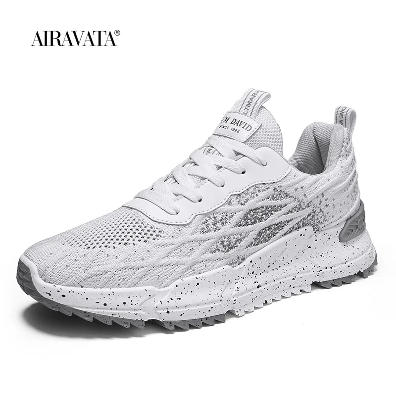 Mens New Fashion Running Shoes Athletic Sneaker Breathable Non-slip Shock-absorbing Outdoor Causal Sport Shoes