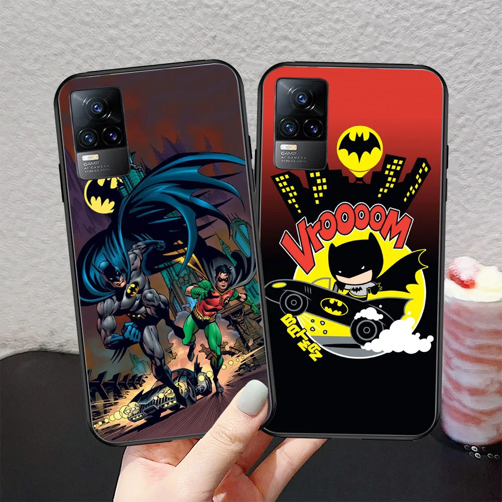 Фото Чехол F-6 Batman для VIVO Y16 Y35 V29 Y22 Y21S V25 Y22S Y01 Y36 Y17S Y53S Y70 Y02s Y51 Y21 Y33S 5G №3