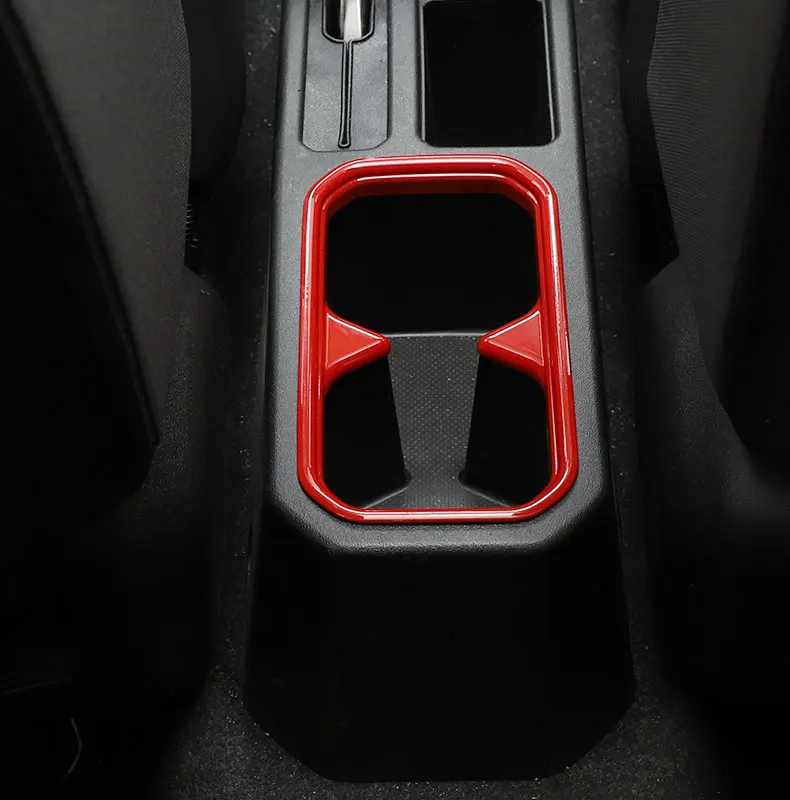 

1pc for SUZUKI Jimny 2019-2020 JB64-JB74 Front seat water cup frame decorative sticker