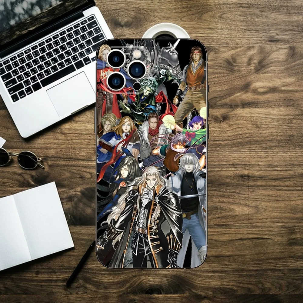 Фото Чехол для телефона Castlevania Game для iPhone 15,14,13,12,11,XS,XR,X,8,7,Pro,Max,Plus,mini, силиконовый черный чехол №5