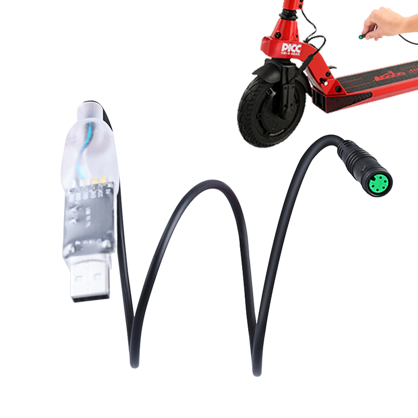 

USB-кабель программирования Bafang для BBS01/02 BBSHD, центральный приводной механизм, запрограммированный кабель для электродвигателя велосипеда, а...