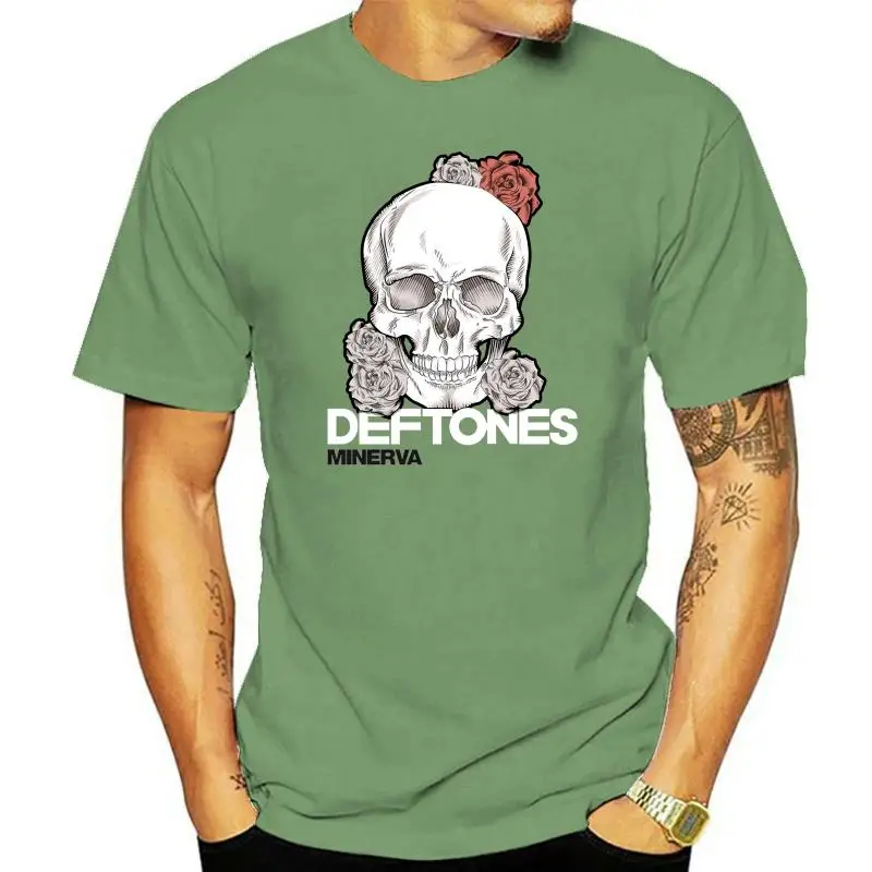 

Deftones T-Shirt Minerva Skull New Men Black Or Dark Grey S To 3Xl Top Christmas Gifts Tee Shirt