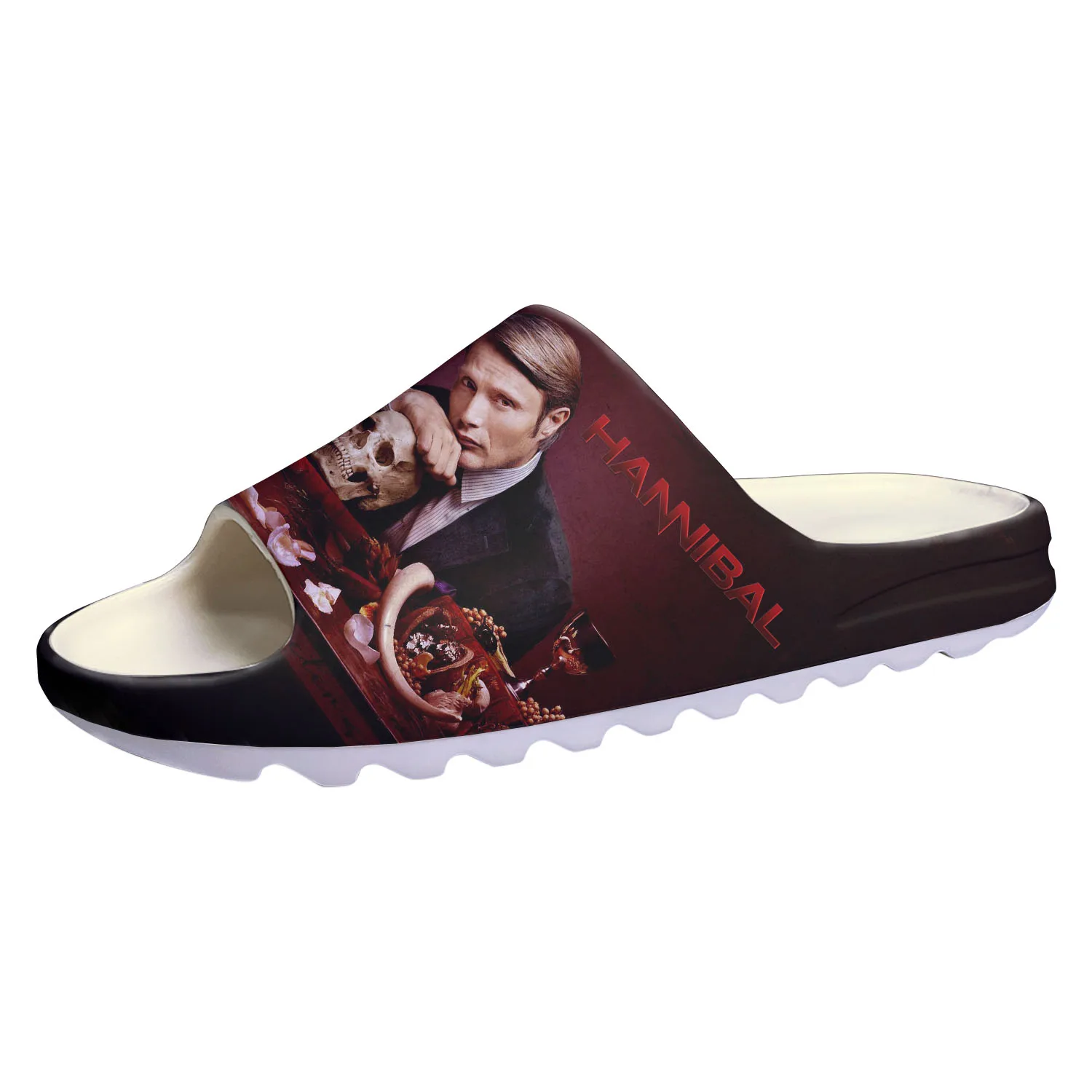 

Hannibal Soft Sole Sllipers Home Clogs Mads Mikkelsen Step On Water Shoes Mens Womens Teenager Step in Customized Sandals