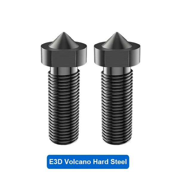 6 мм. сопло volcano. нагрев калёного сопла 3д принтинг. сопло вулкана. сопло 0,6мм volcano (сталь).