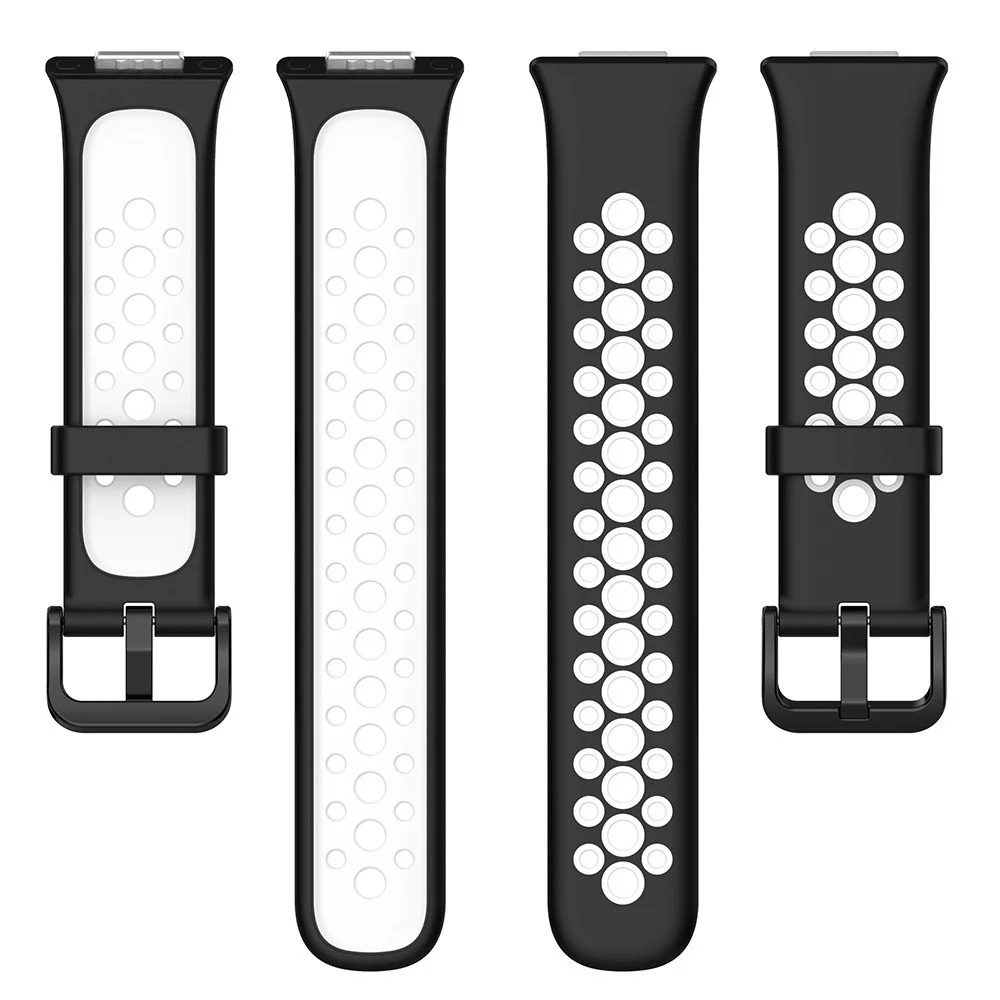 For Huawei Watch Fit 2 Strap Two-Tone Sports Silicone Correa Huawey Smart WatchFit Fit2 WatchFit2 Wrist Band Replace Bracelet |