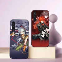 genshin impact game phone case for samsung galaxy a s note 10 12 20 32 40 50 51 52 70 71 72 21 fe s ultra plus
