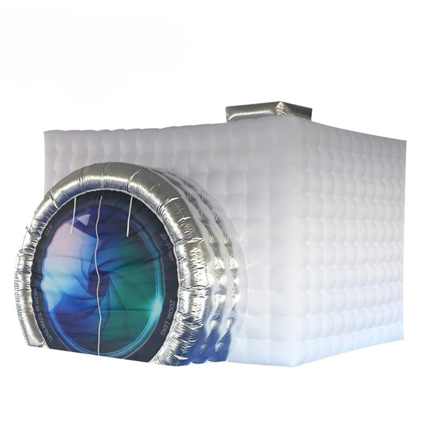 Надувная камера в форме кубика палатка с нагнетателем фотобудка фон для