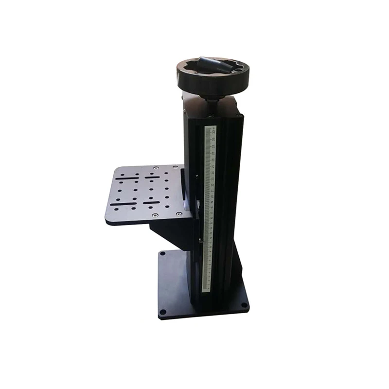 

Optical Experiment Lifting Platform Aluminum Alloy T-Type Screw Manual Lifter Z-axis Displacement Slide Table 200/300/500MM