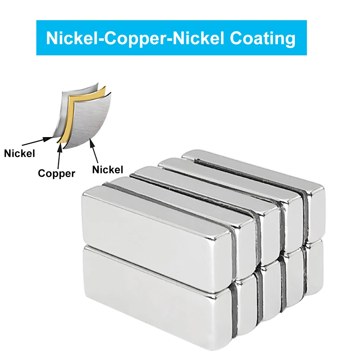 Суперсильные неодимовые магниты 15x5x1 5/2/3/4/5 15x6x5 15x10x3/4/5 мм N35 NdFeB блочные квадратные