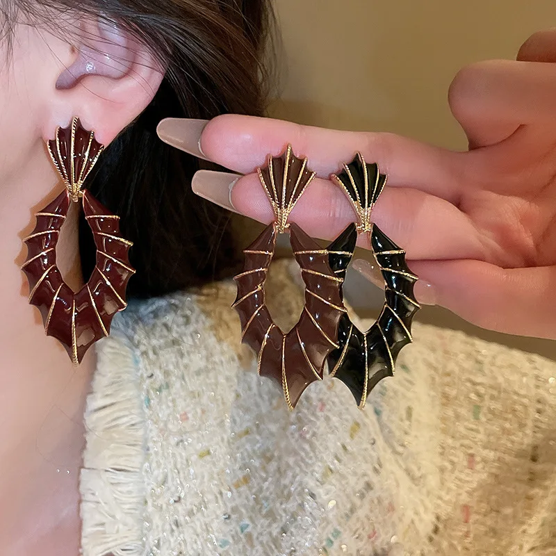 Женские Геометрические серьги-подвески в стиле ретро